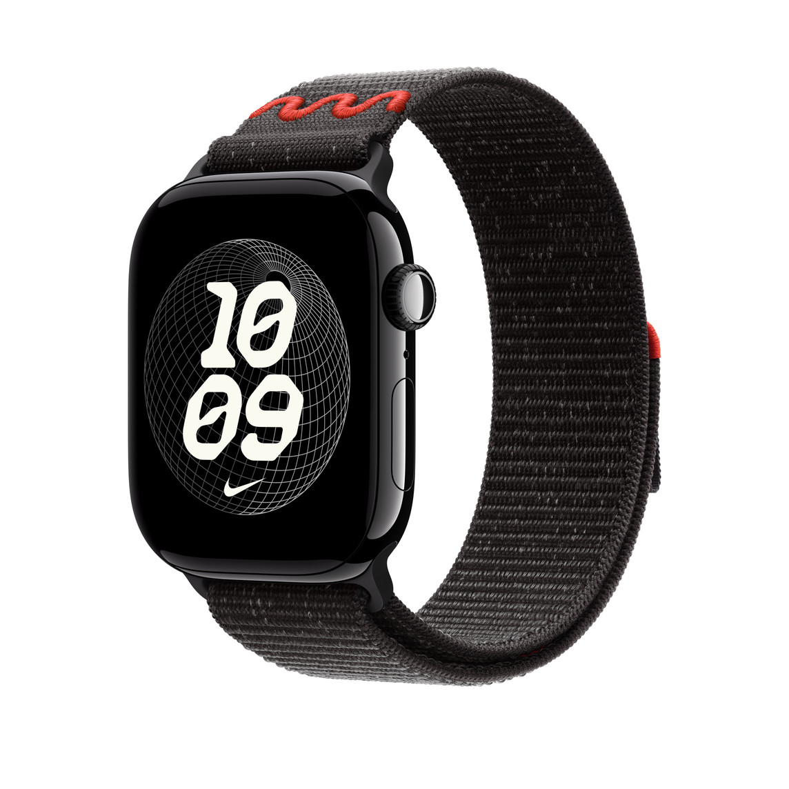 APPLE Watch 46mm Loop Midnight Black Nike Sport Loop-2