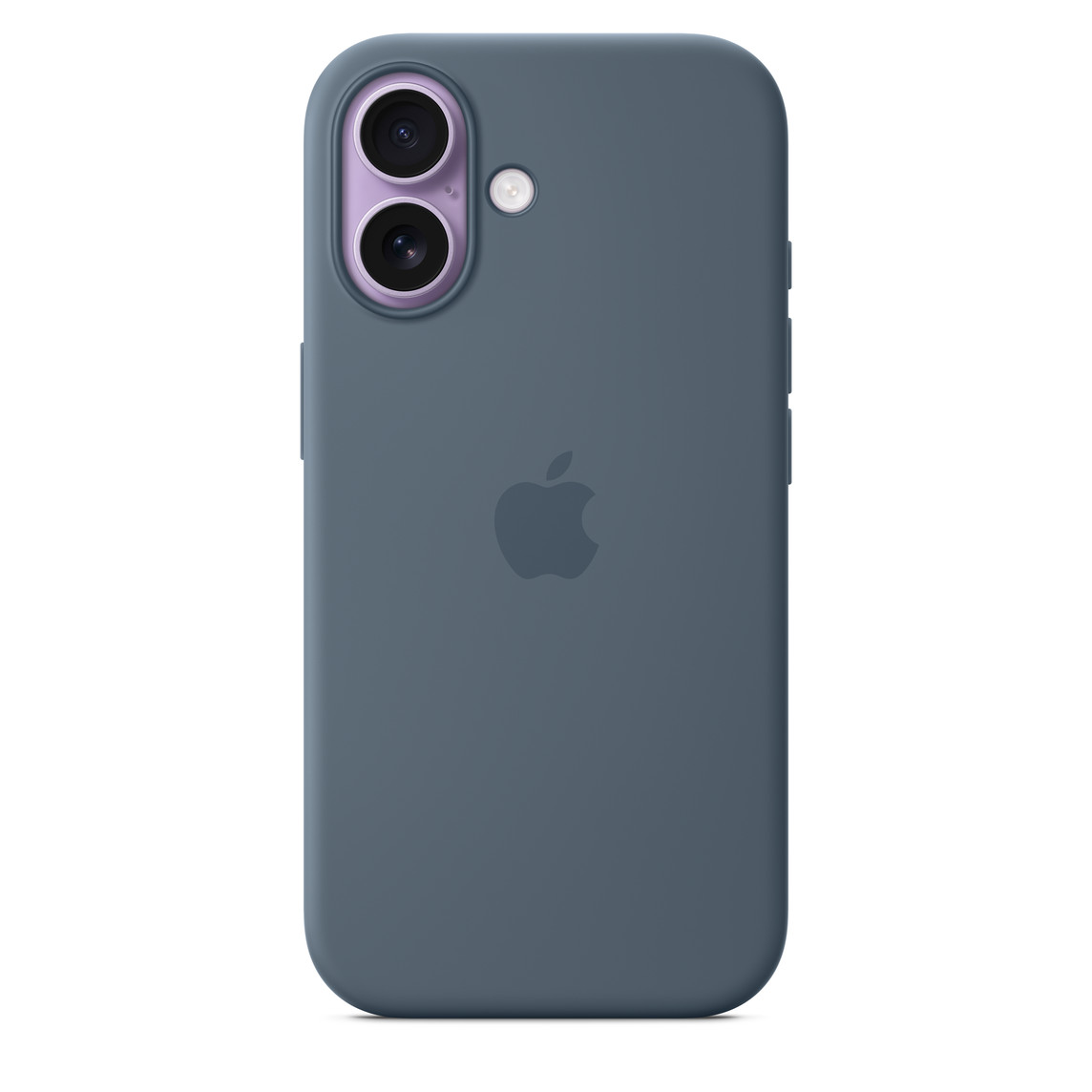 Silikonska maska za iPhone 17 s MagSafe - Anchor Blue - APPLE-4