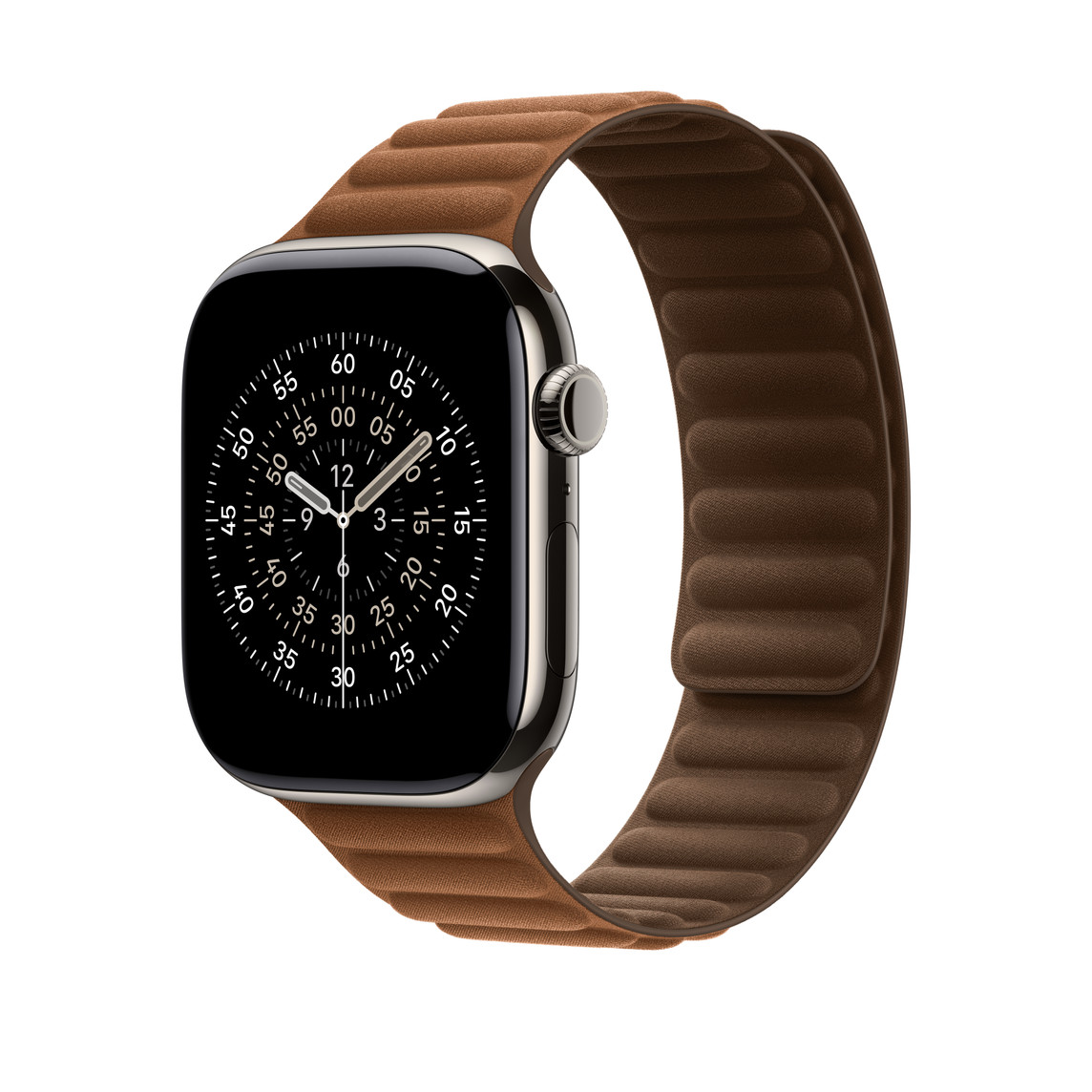 Remen za pametni sat APPLE Magnetic Link (Karamel smeđa, M/L, za 45/49mm) MTPM3ZM/A-1