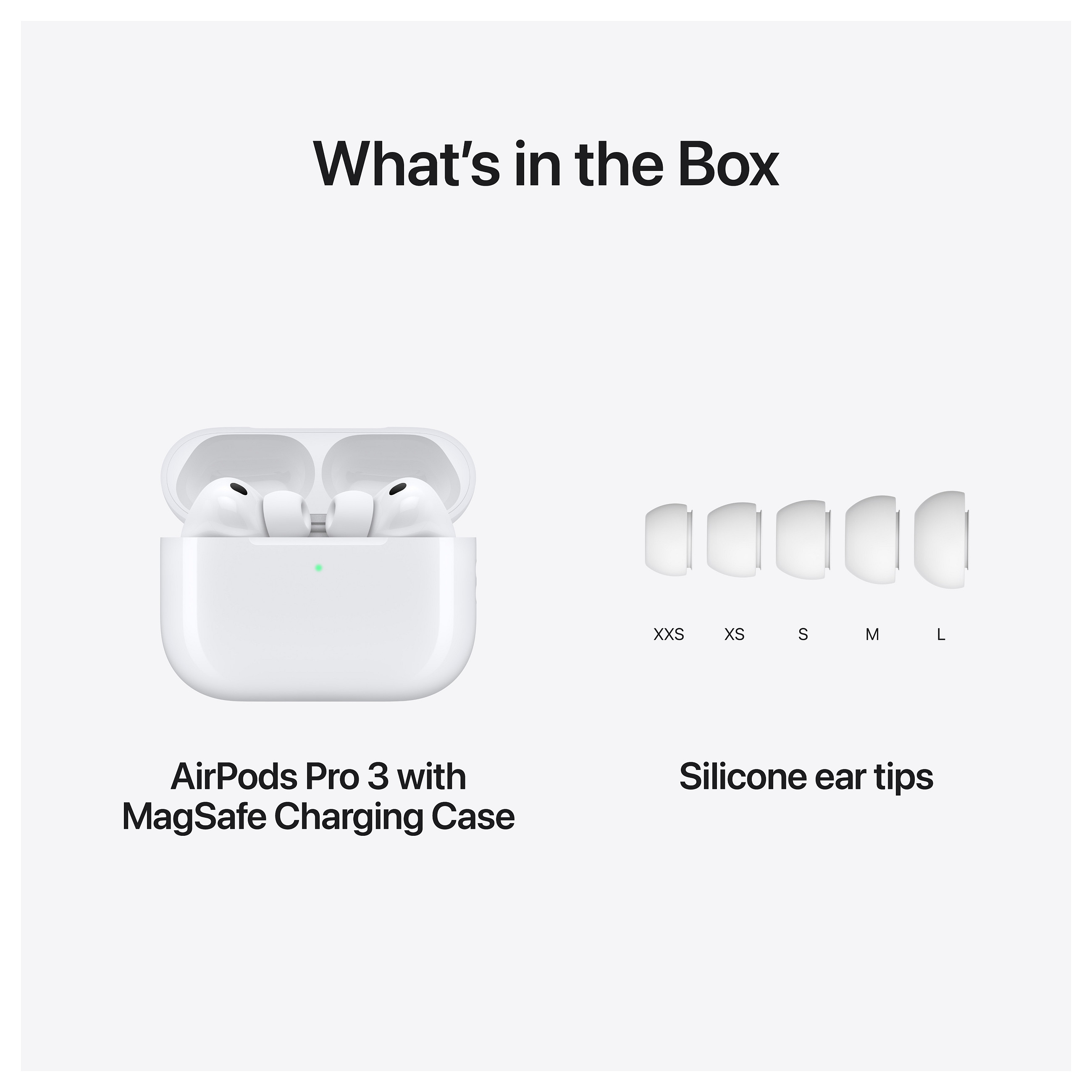 Slušalice APPLE AirPods Pro 3 s MagSafe Case In-Ear bijele (ANC, bežične, USB-C)-8