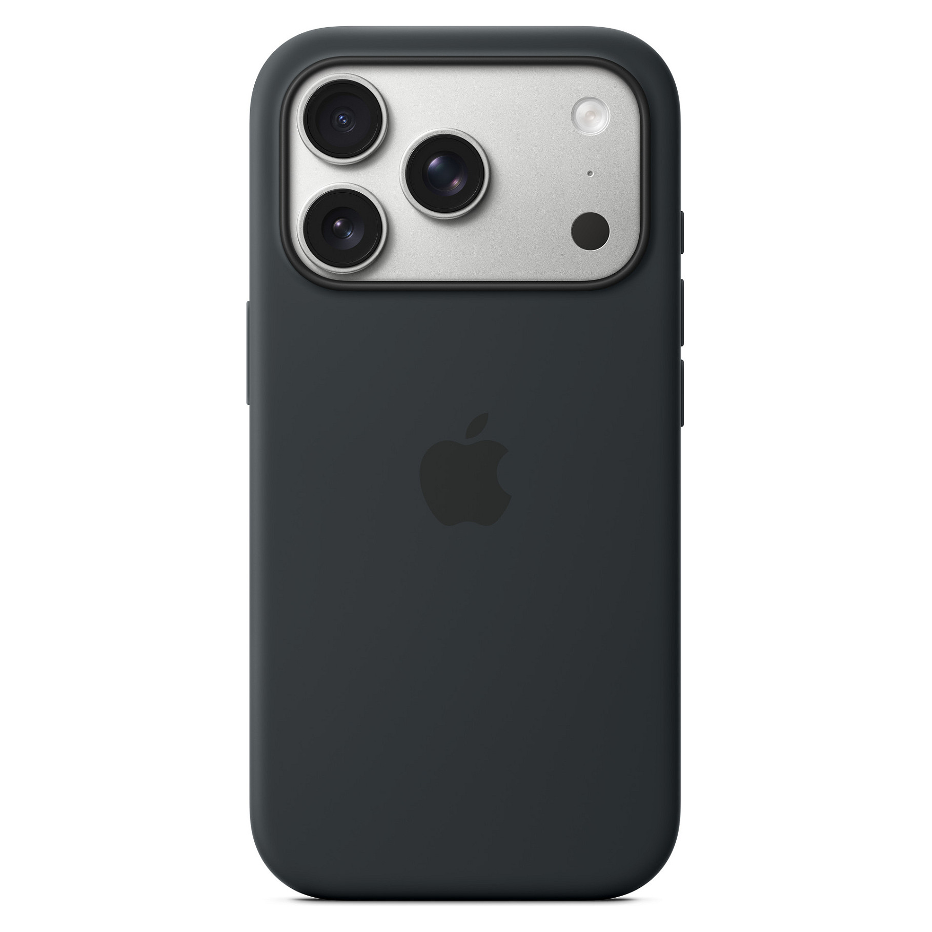 Silikonska maska za APPLE iPhone 17 Pro s MagSafe - Crna-5