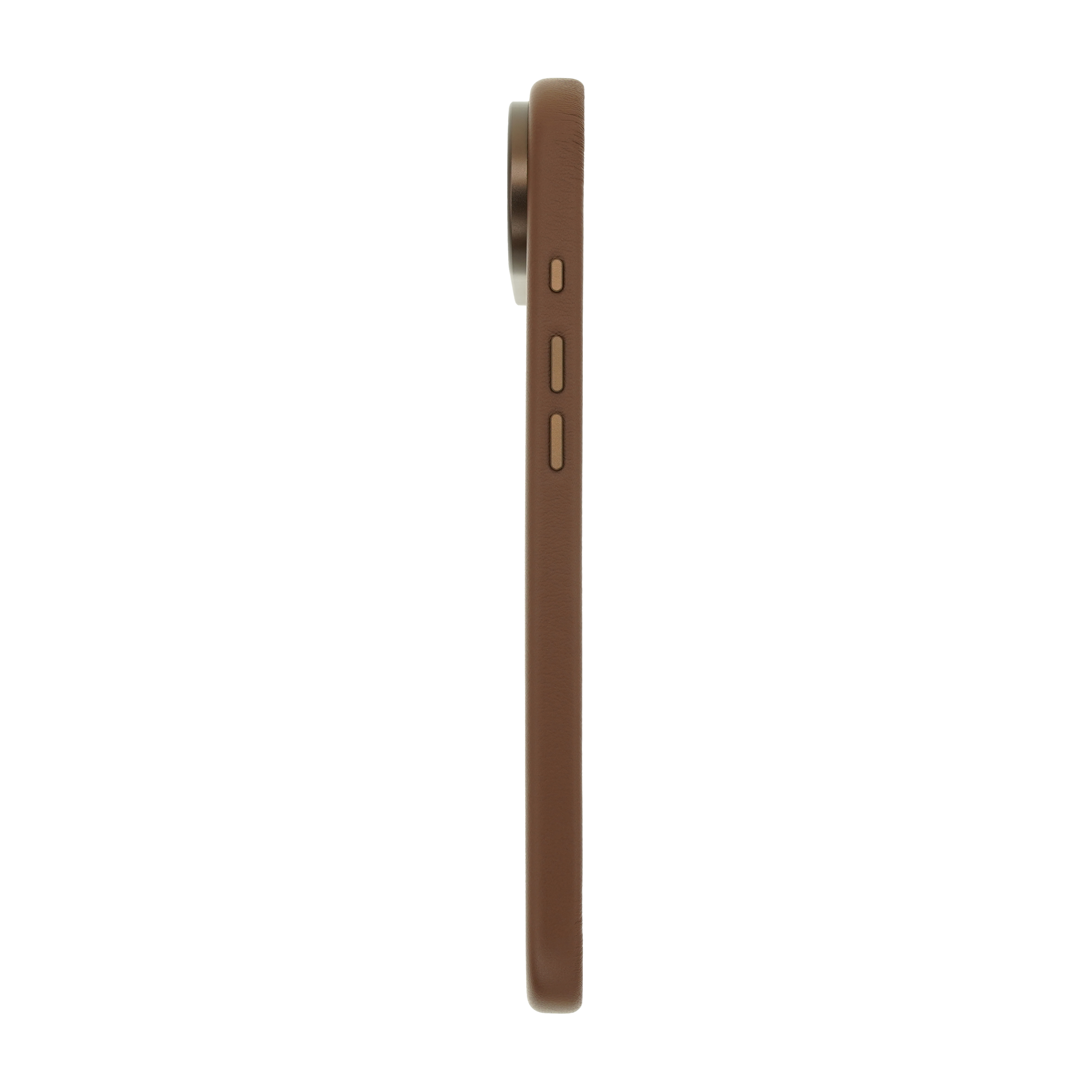 Maska za iPhone Dviced Leather MagSafe Air - smeđa-1