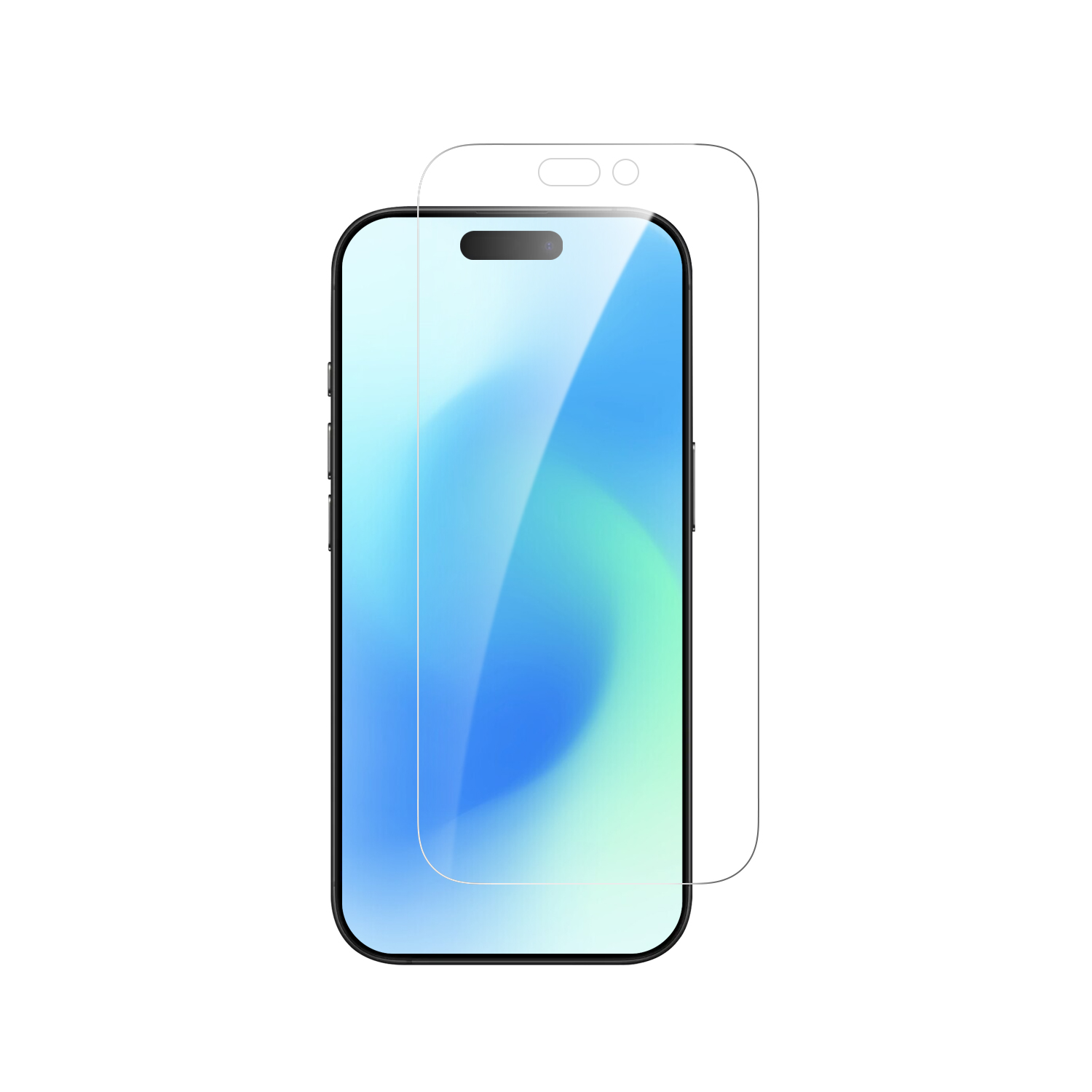 Zaštitno staklo DVICED AntiHeat za iPhone 17 (kaljeno staklo, bez prašine aplikator)-0