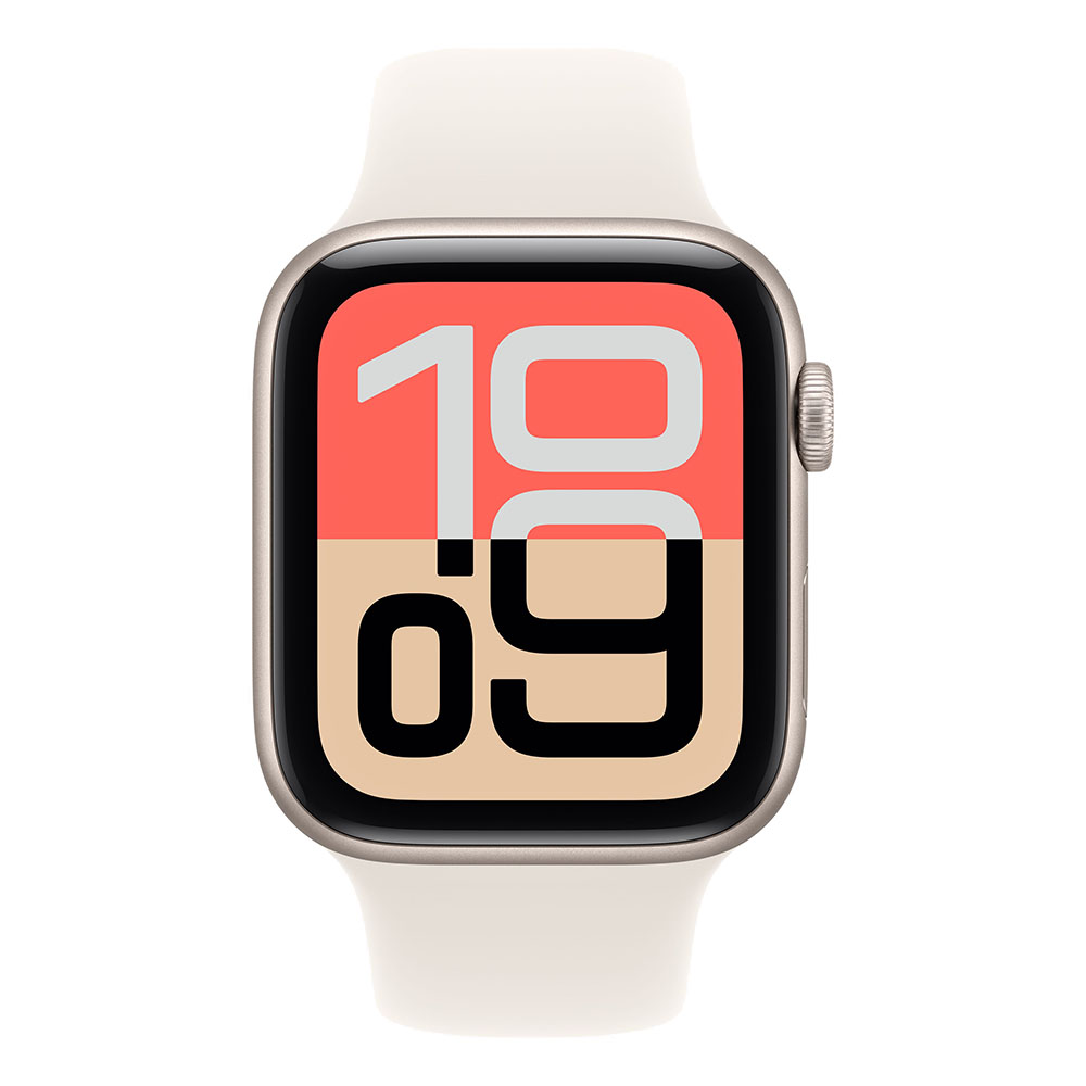 APPLE Watch SE 3 GPS 44mm Starlight Aluminium Case with Starlight Sport Band - S/M-1