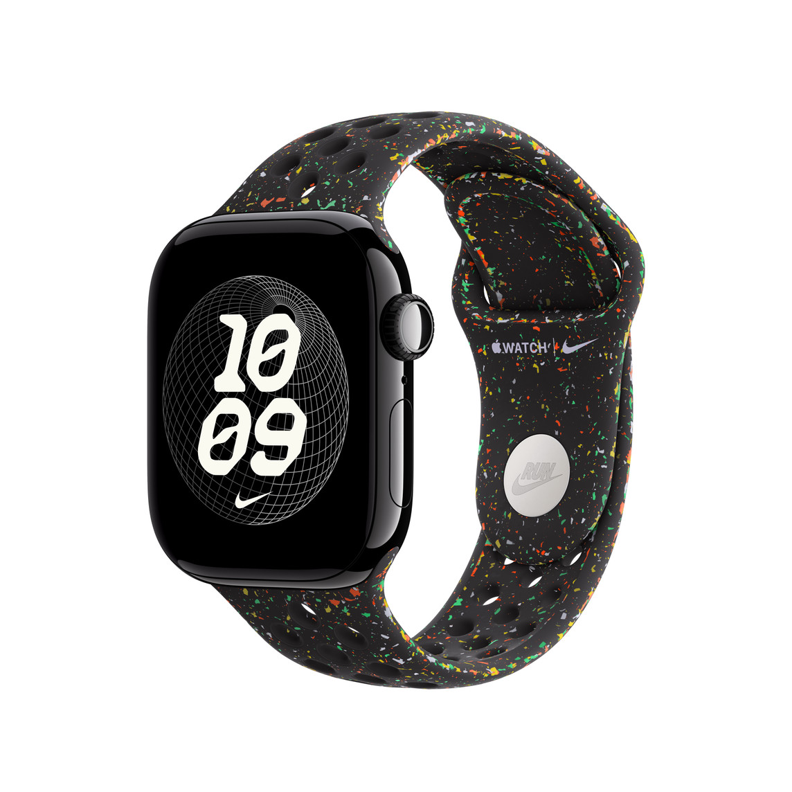 APPLE Watch 42mm Band Midnight Black Nike Sport Band - M/L-2
