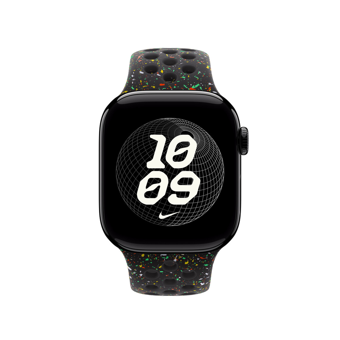 APPLE Watch 42mm Band Midnight Black Nike Sport Band - M/L-1