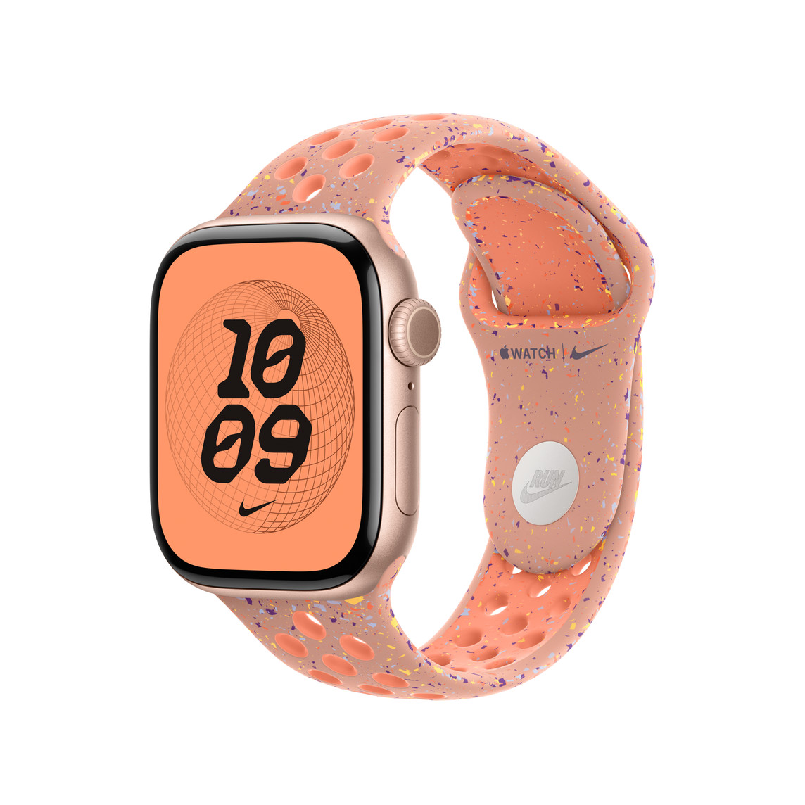 APPLE Watch 42mm Band Alpenglow Pink Nike Sport Band - M/L-1