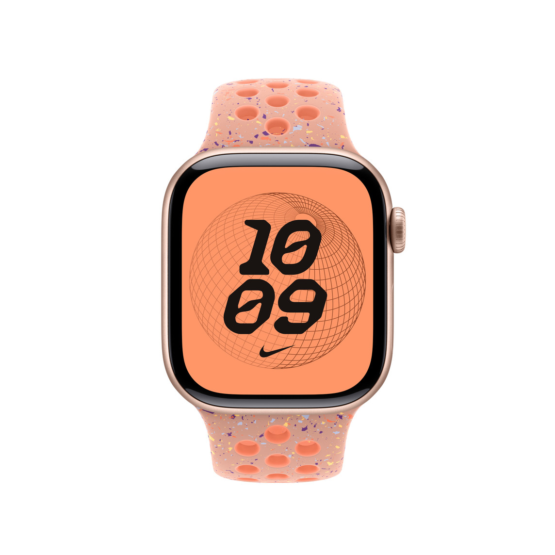 APPLE Watch 42mm Band Alpenglow Pink Nike Sport Band - M/L-2