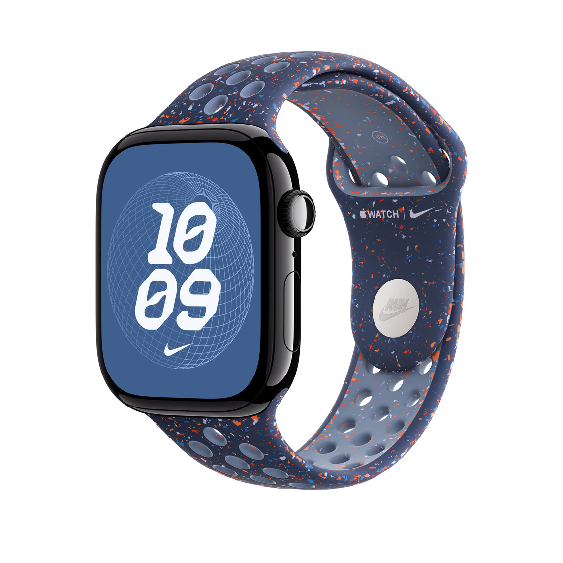 APPLE Watch 46mm Band Blue Ribbon Nike Sport Band - S/M-2