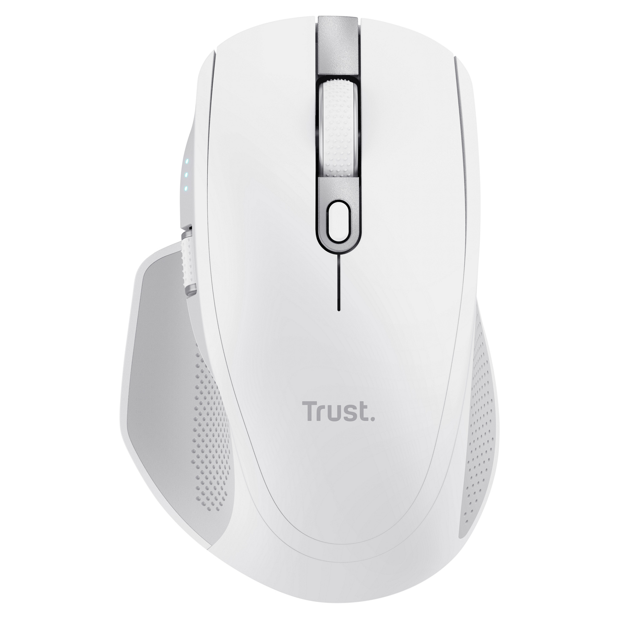 Miš TRUST Ozaa+, 24935, Silent, Multi-Device, Bežični, Punjivi, bijeli - 5 godina jamstva-9