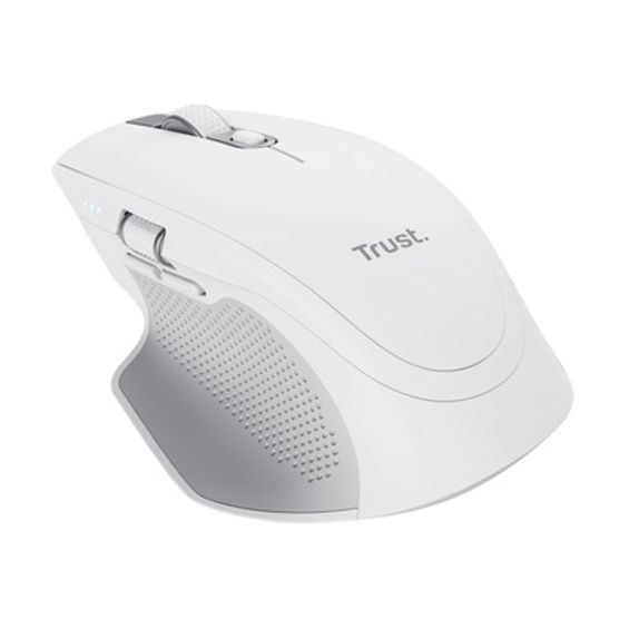 Miš TRUST Ozaa+, 24935, Silent, Multi-Device, Bežični, Punjivi, bijeli - 5 godina jamstva-11