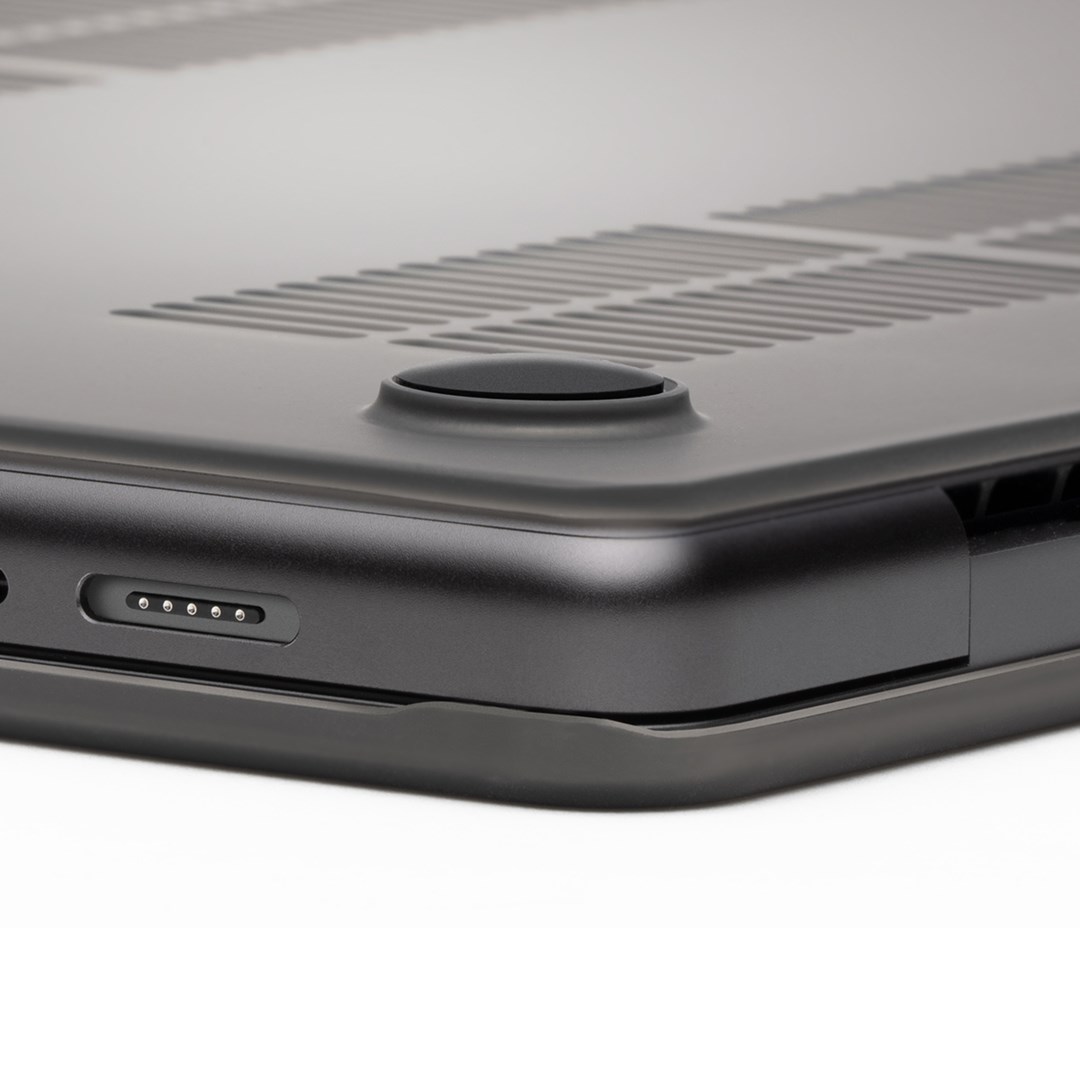 Zaštitna maska za laptop ZAGG Hardshell za MacBook Air 13" M2/M3/M4 (dimljena boja)-5