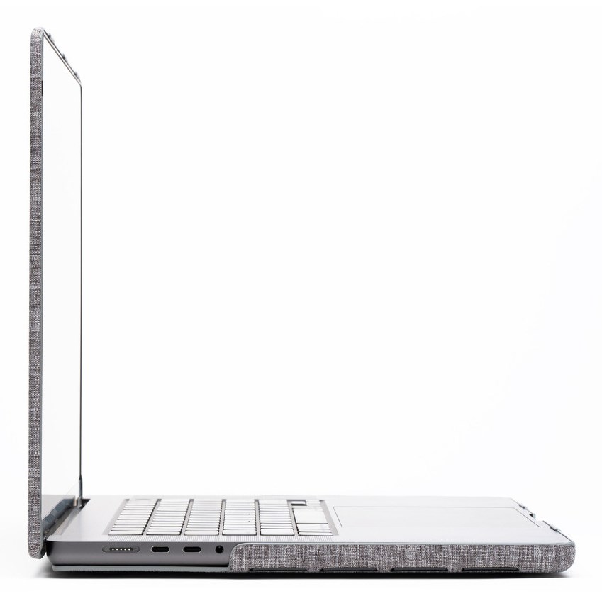 Zaštitna maska za laptop ZAGG Hardshell za MacBook Air 13" M2/M3/M4 (dimljena boja)-1