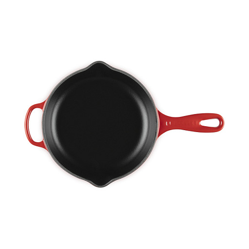 LE CREUSET Signature plitka posuda od lijevanog željeza 20 cm (Cerise crvena)-3
