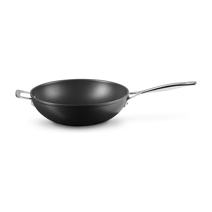 Wok tava LE CREUSET Les Forgées TNS s poklopcem (30 cm)