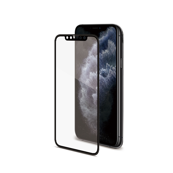 Staklo zaštitno CELLY za IPHONE 11 Pro Max crno-0