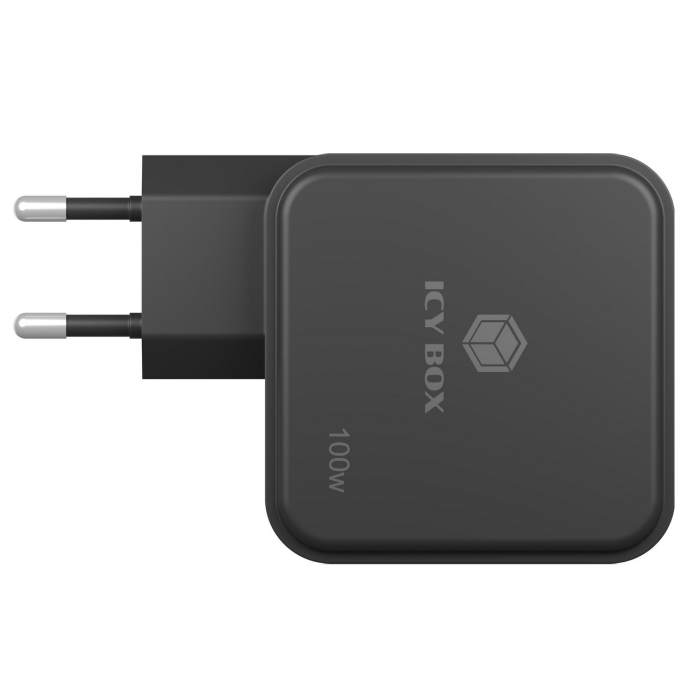 IcyBox IB-PS1040-PD 4-portni USB-C/A 100W GaN polnilec-2