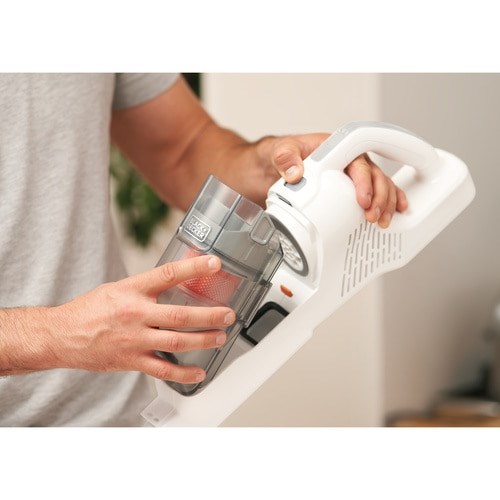 Električna metla BLACK&DECKER BHFEA515J (Suho čišćenje, ciklonski, bez vrećice, 0.5 L, narančasta, bijela, 1.5 Ah)-8