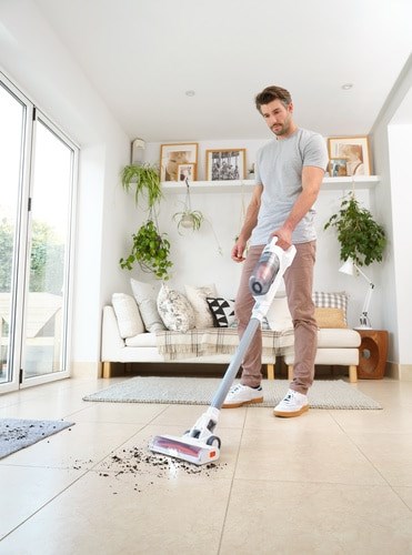 Električna metla BLACK&DECKER BHFEA515J (Suho čišćenje, ciklonski, bez vrećice, 0.5 L, narančasta, bijela, 1.5 Ah)-0