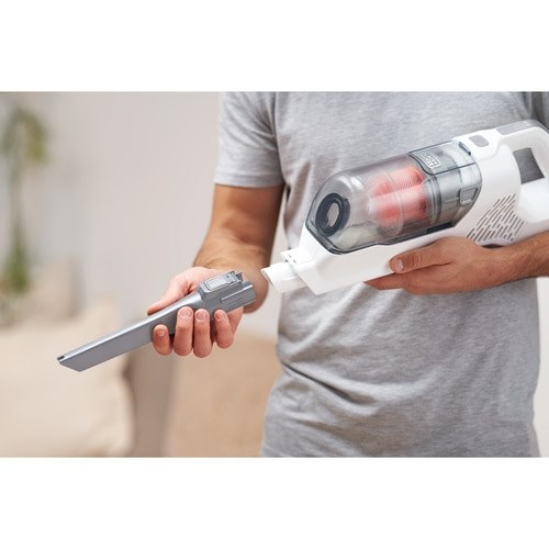 Električna metla BLACK&DECKER BHFEA515J (Suho čišćenje, ciklonski, bez vrećice, 0.5 L, narančasta, bijela, 1.5 Ah)-7