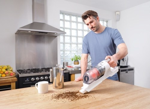 Električna metla BLACK&DECKER BHFEA515J (Suho čišćenje, ciklonski, bez vrećice, 0.5 L, narančasta, bijela, 1.5 Ah)-2