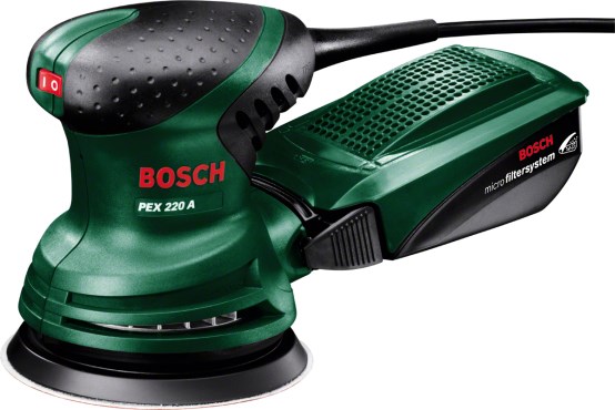 Orbitalna brusilica BOSCH PEX 220 A (24000 OPM, crna, zelena)-0