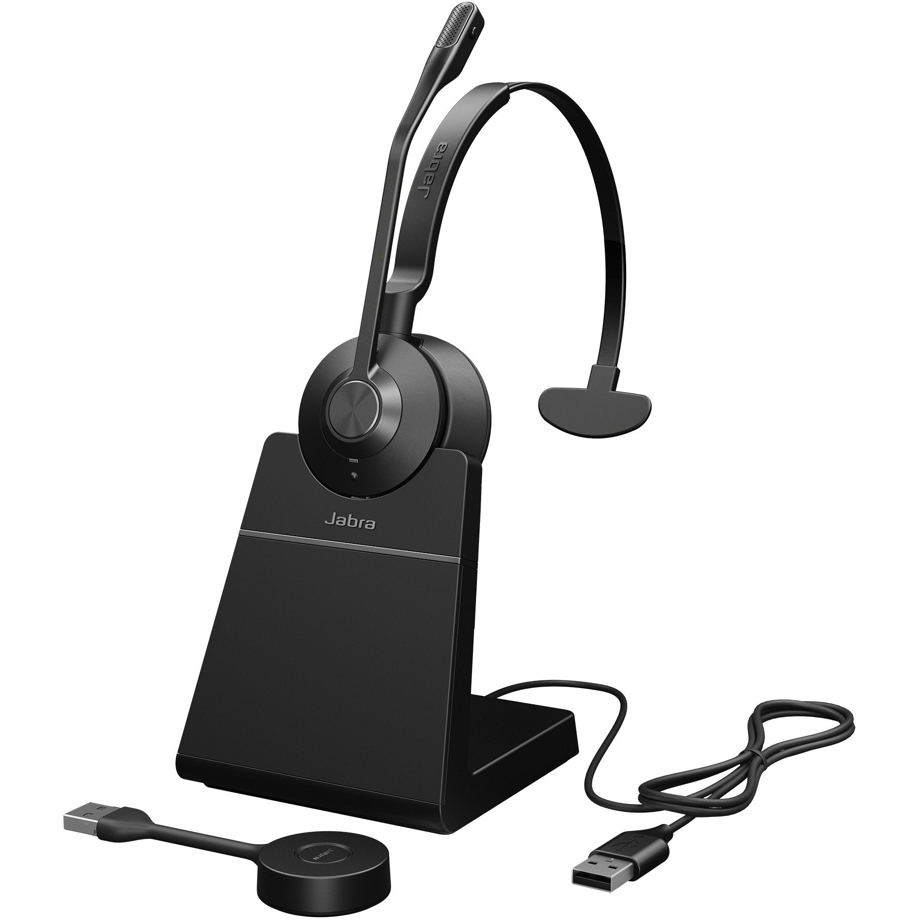 Slušalice JABRA Engage 55 SE - USB-A UC Mono (uključen stalak, EMEA/APAC)-0
