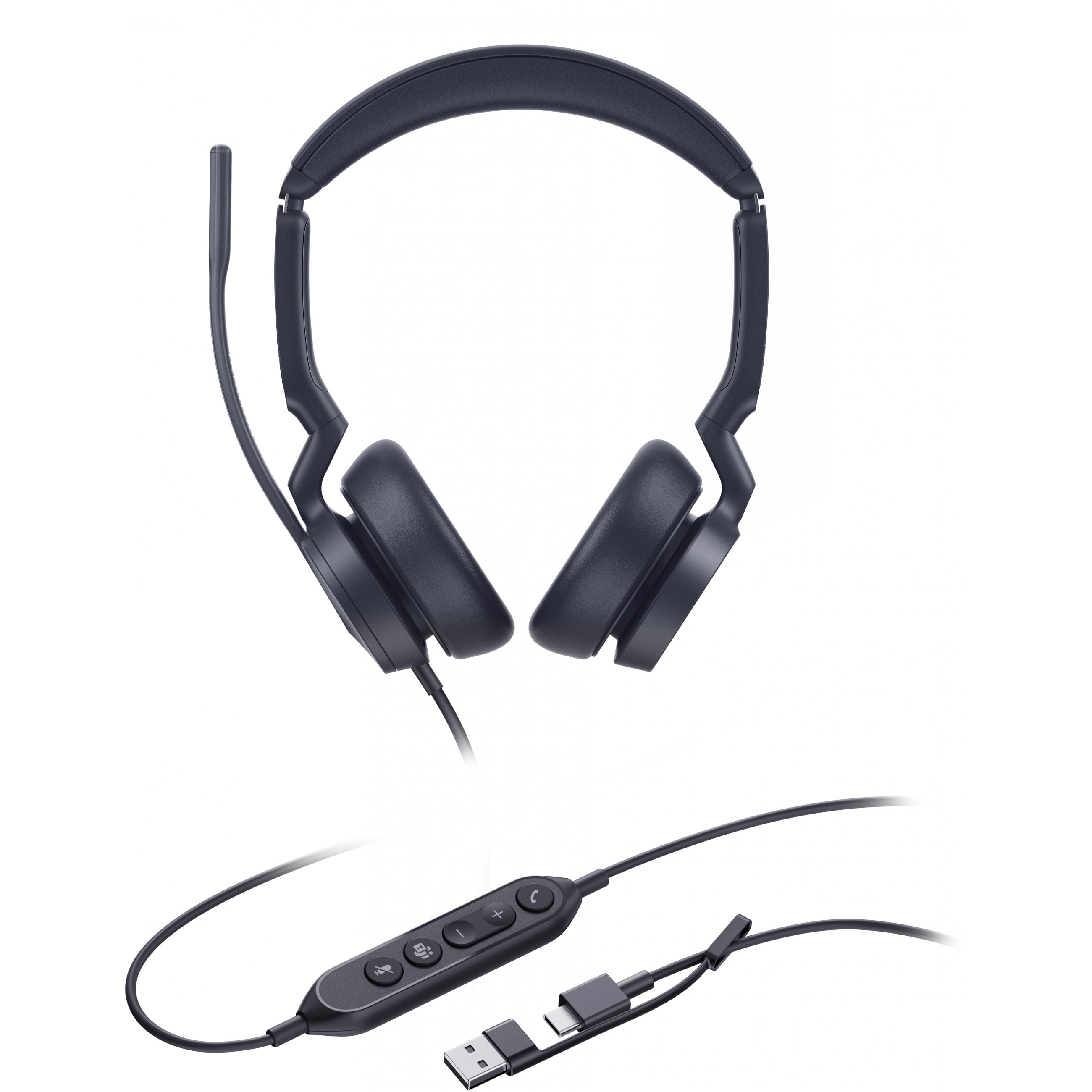 Slušalice YEALINK UH46 Dual Teams USB-C/A Headset-0