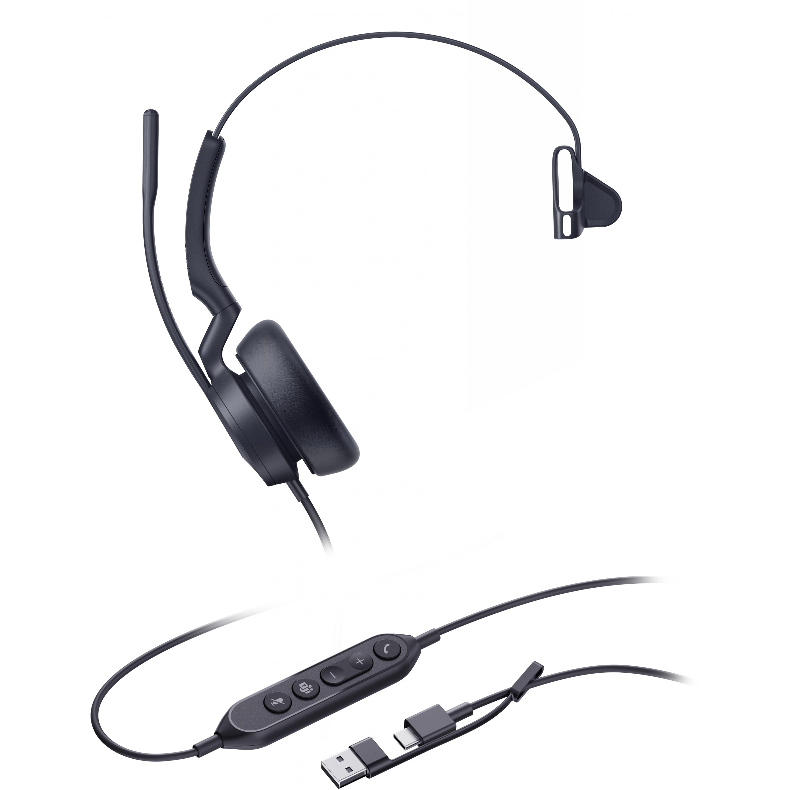 Slušalice YEALINK UH46 Mono Teams USB-C/A Headset-0