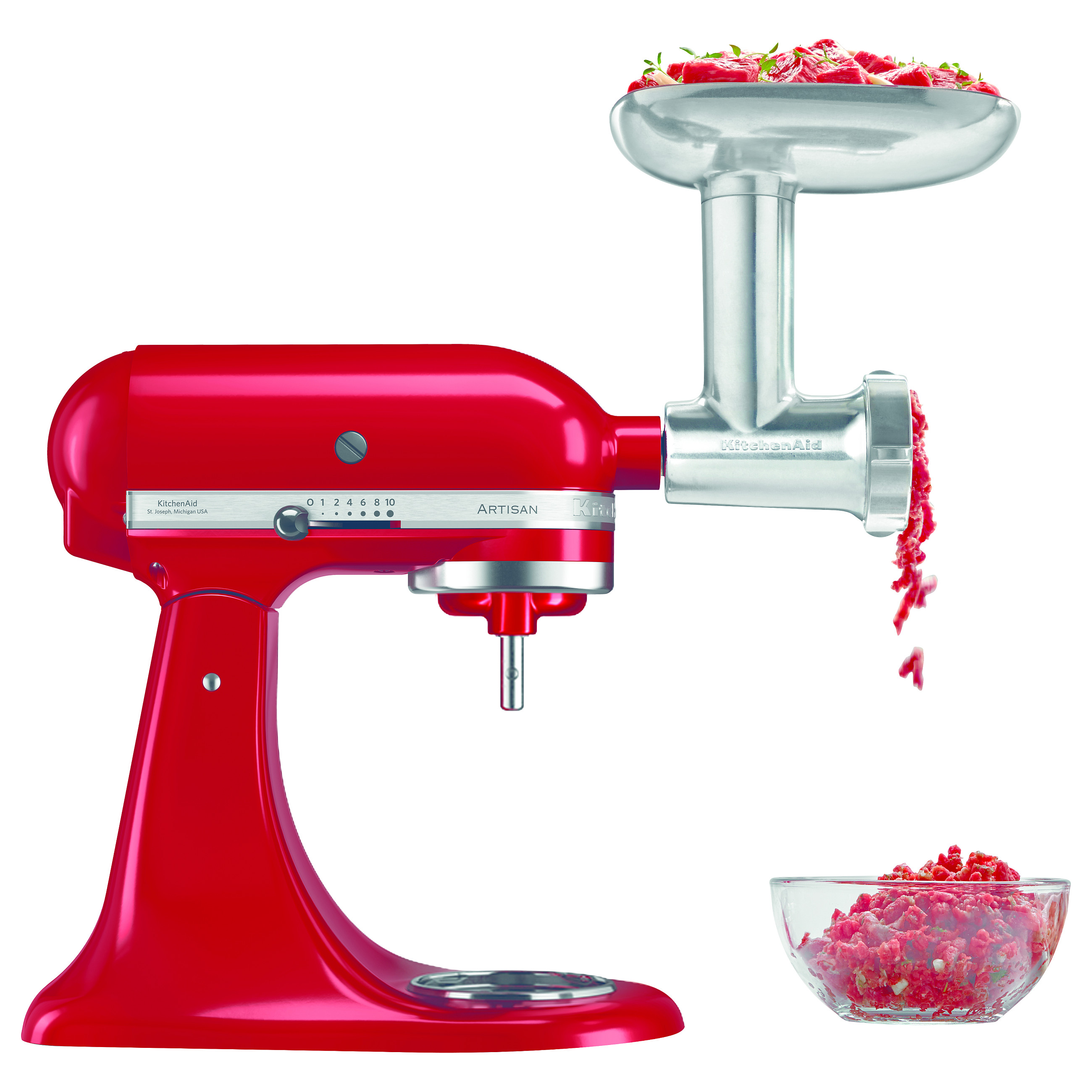Nastavak za mljevenje mesa KITCHENAID 5KSMMGA (Metalni)-1