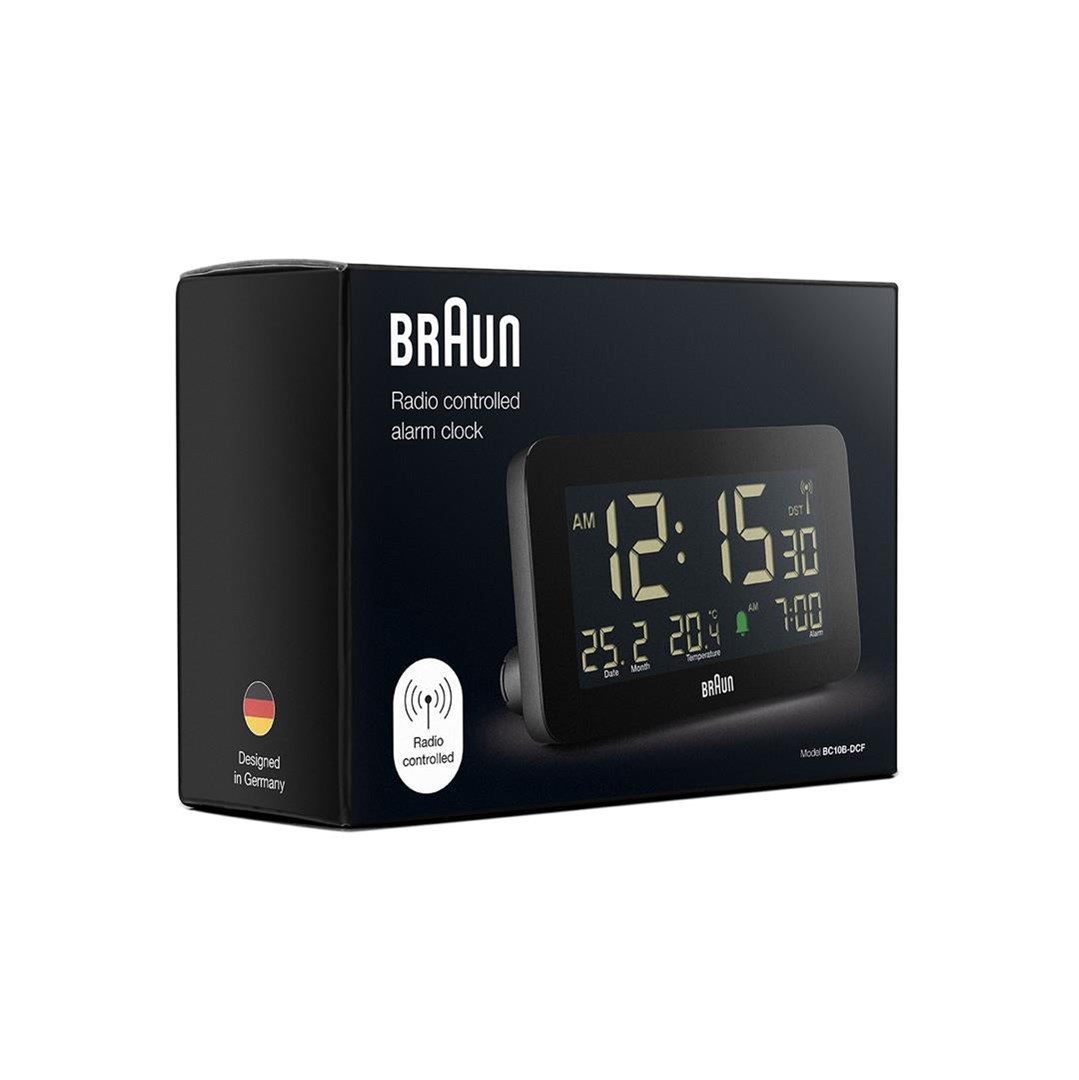 Radio kontrolirana budilica BRAUN BC10B-DCF (crna)-5