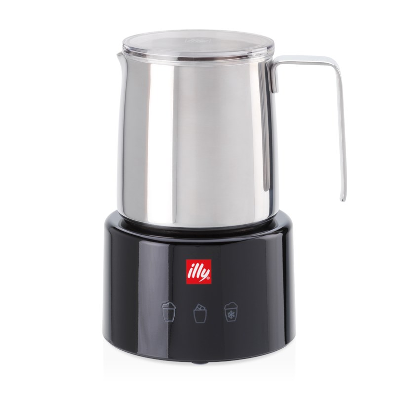 Illy 23760 milk frother/warmer Black, Stainless steel-2