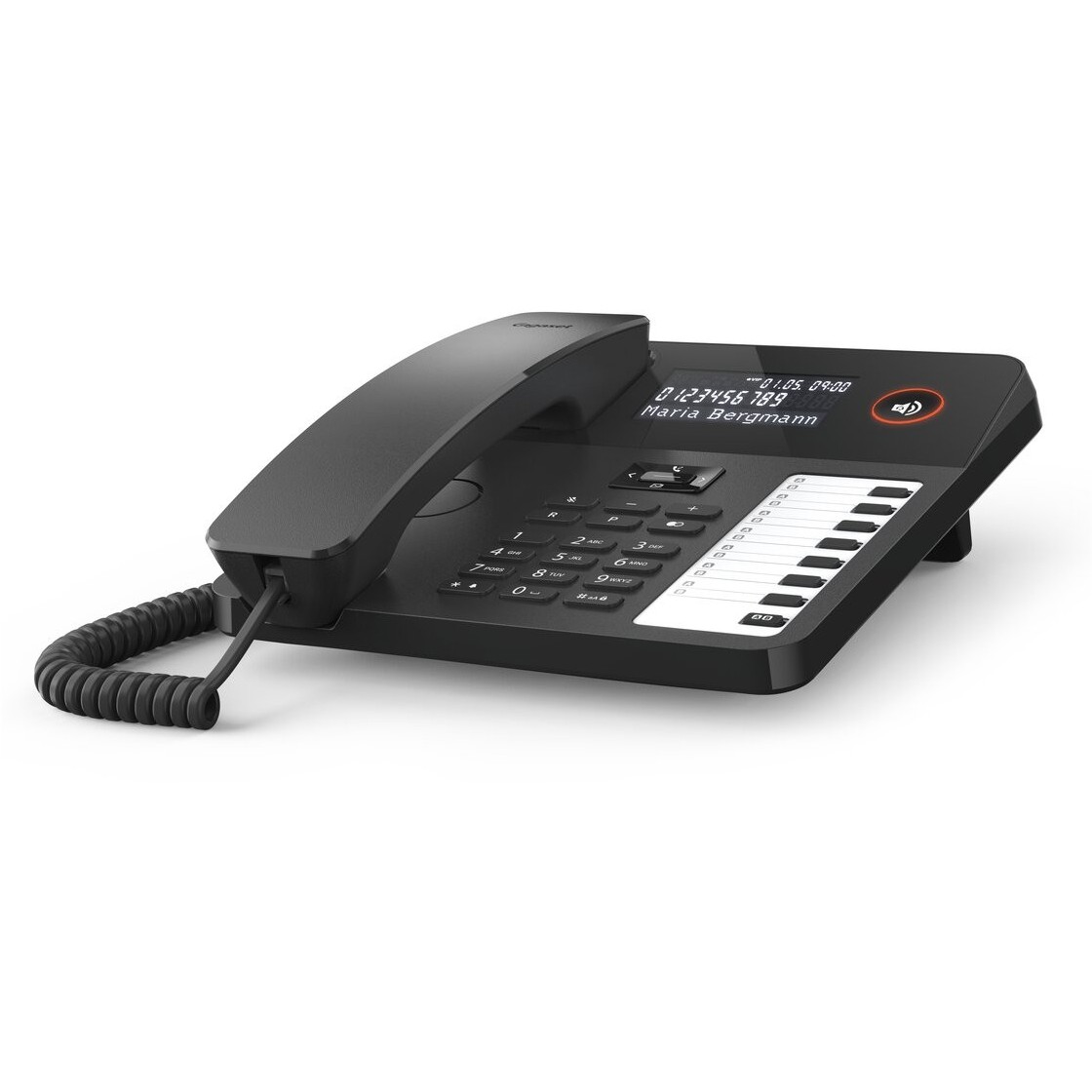 Analogni telefon GIGASET DESK 600 (Caller ID, Crna boja)-1