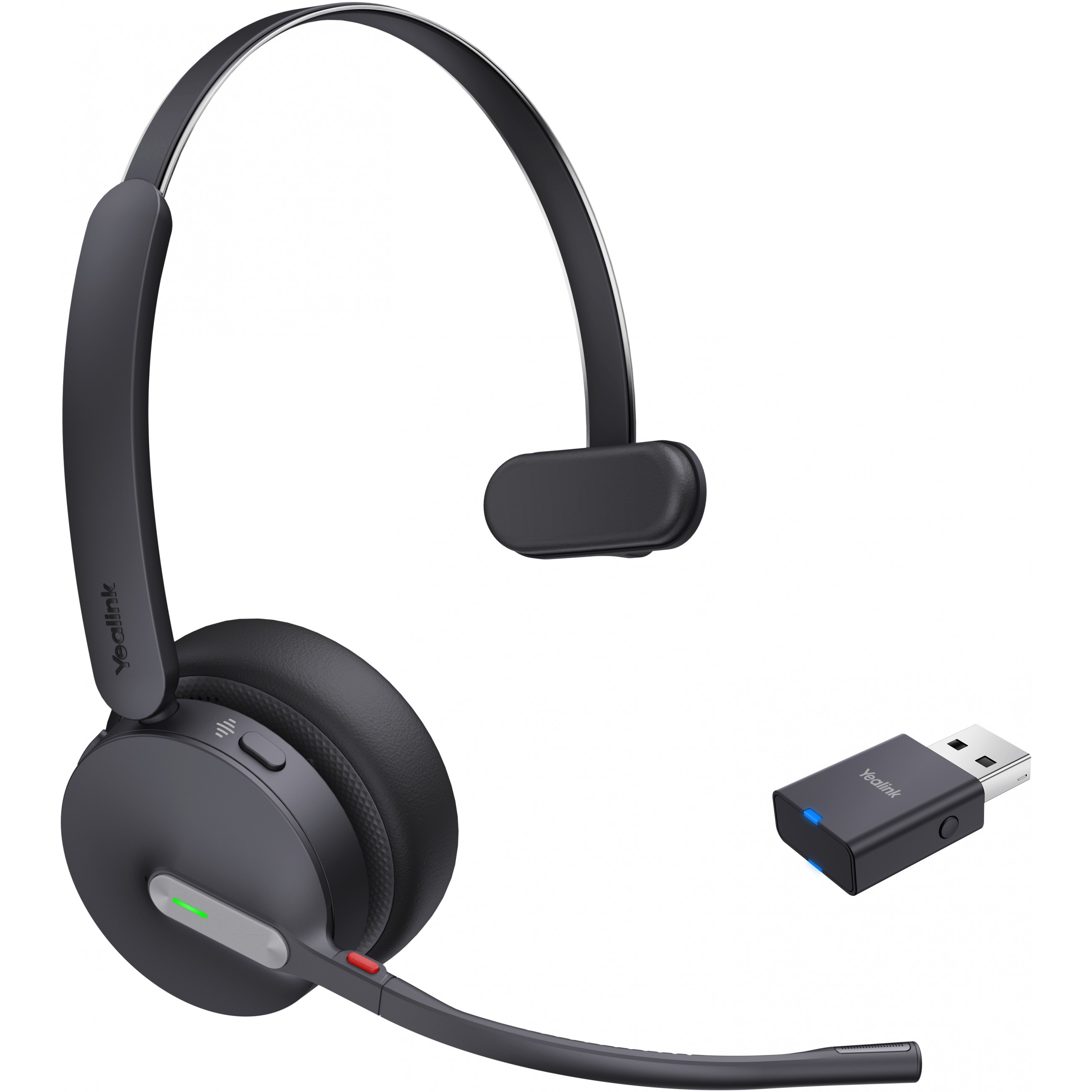 Slušalice YEALINK WH64 Hybrid Mono UC Headset bežični (Bluetooth, Micro-USB, crna boja)