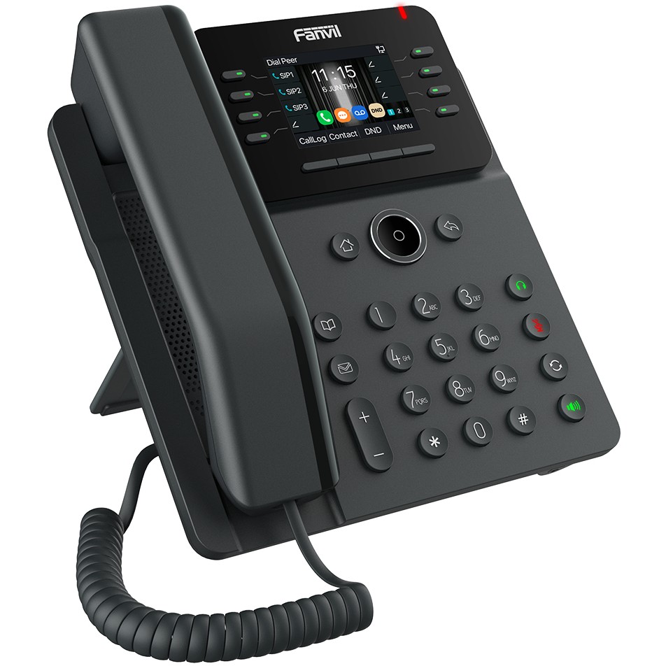 IP Telefon FANVIL V62W (2.7" LCD, 6 SIP linija, Wi-Fi, Bluetooth, PoE)