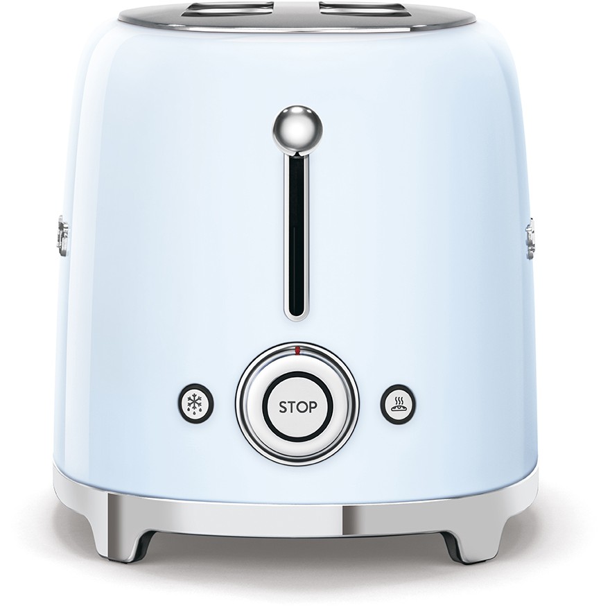 Toster SMEG 50's Style TSF02PBEU (1500W, 4 kriške, 6 razina pečenja) Pastelno Plavi-2