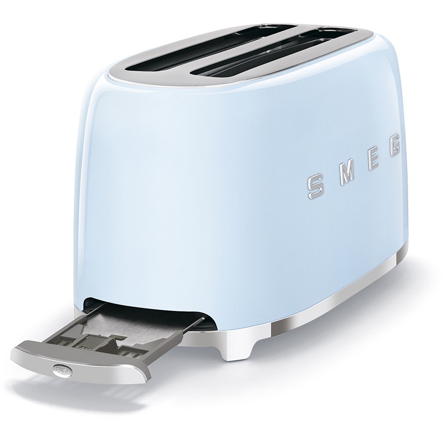 Toster SMEG 50's Style TSF02PBEU (1500W, 4 kriške, 6 razina pečenja) Pastelno Plavi-5