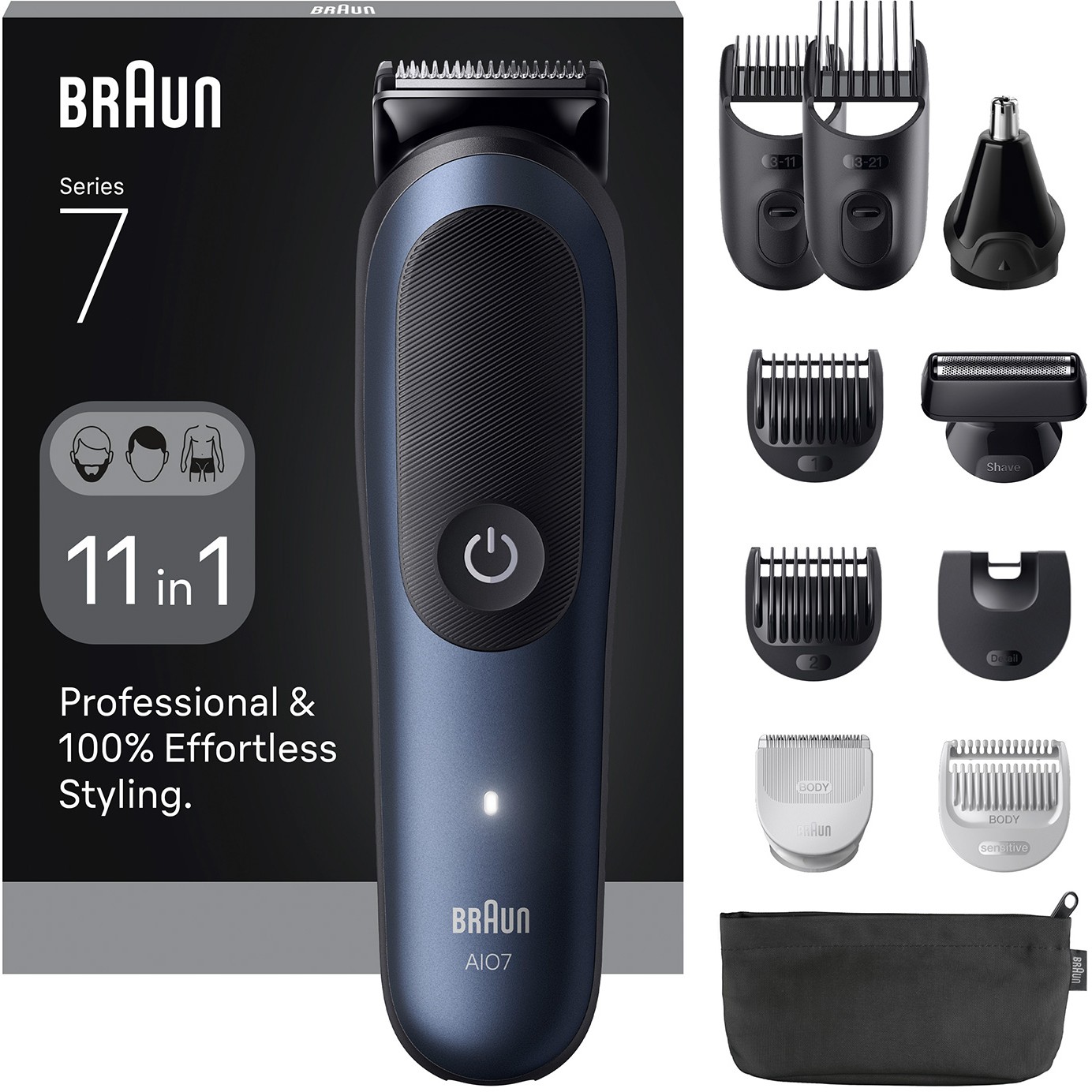 Aparat za kavu BRAUN AIO7540 Black, Blue 14 Lithium-Ion (Li-Ion)