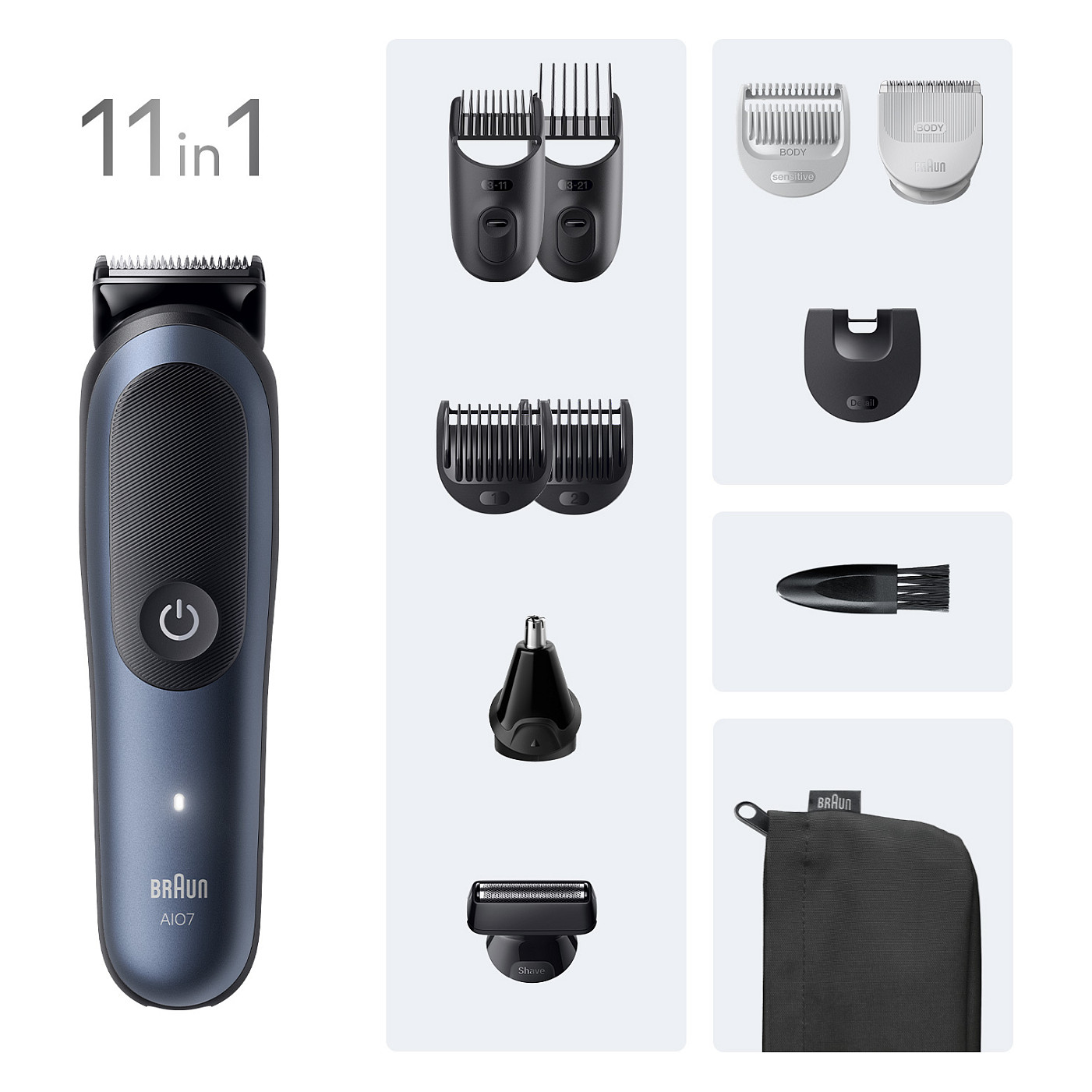 Aparat za kavu BRAUN AIO7540 Black, Blue 14 Lithium-Ion (Li-Ion)-3