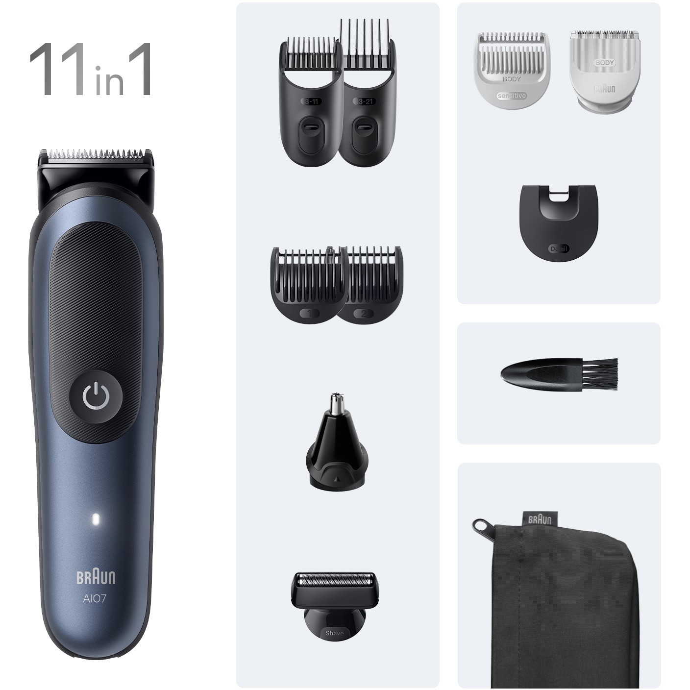 Aparat za kavu BRAUN AIO7540 Black, Blue 14 Lithium-Ion (Li-Ion)-1