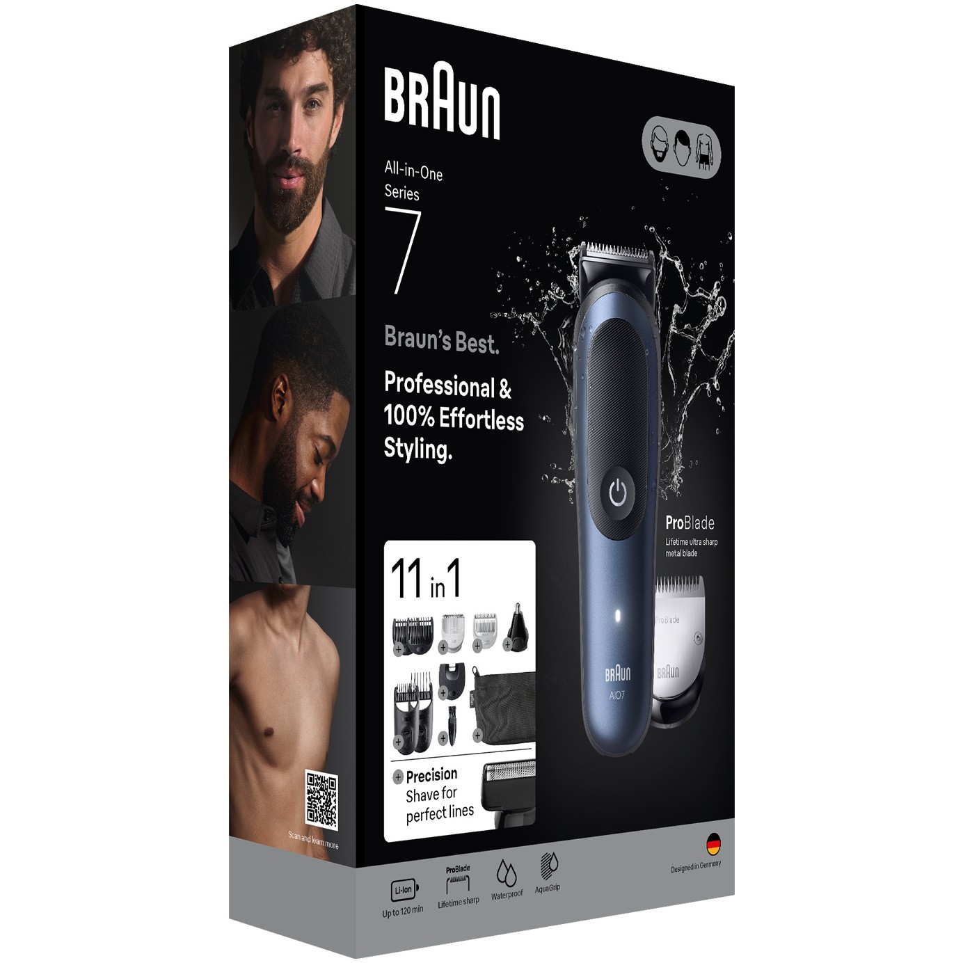 Aparat za kavu BRAUN AIO7540 Black, Blue 14 Lithium-Ion (Li-Ion)-2