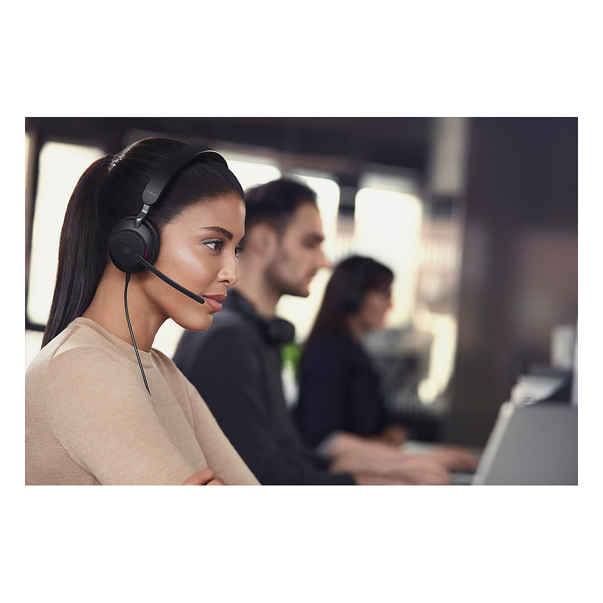 Slušalice JABRA Evolve2 40 SE (žičane, head-band, za pozive/glazbu, USB-C / USB-A, crne)-4