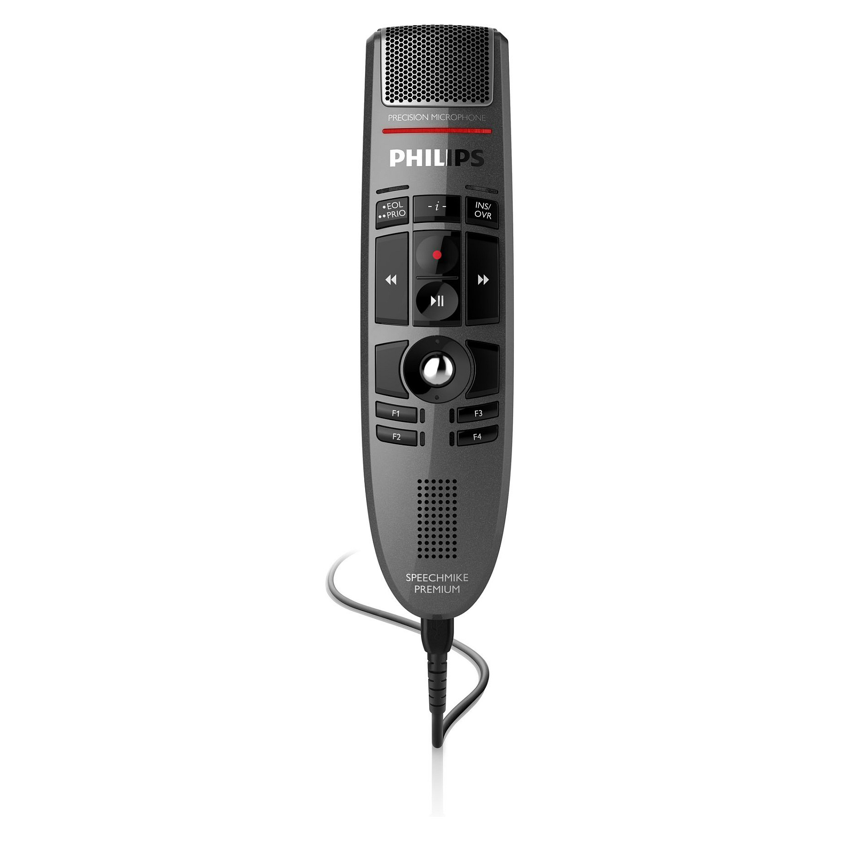 USB diktafon mikrofon PHILIPS SpeechMike Premium LFH3500 (Push Button, studijska kvaliteta, senzor pokreta)-0