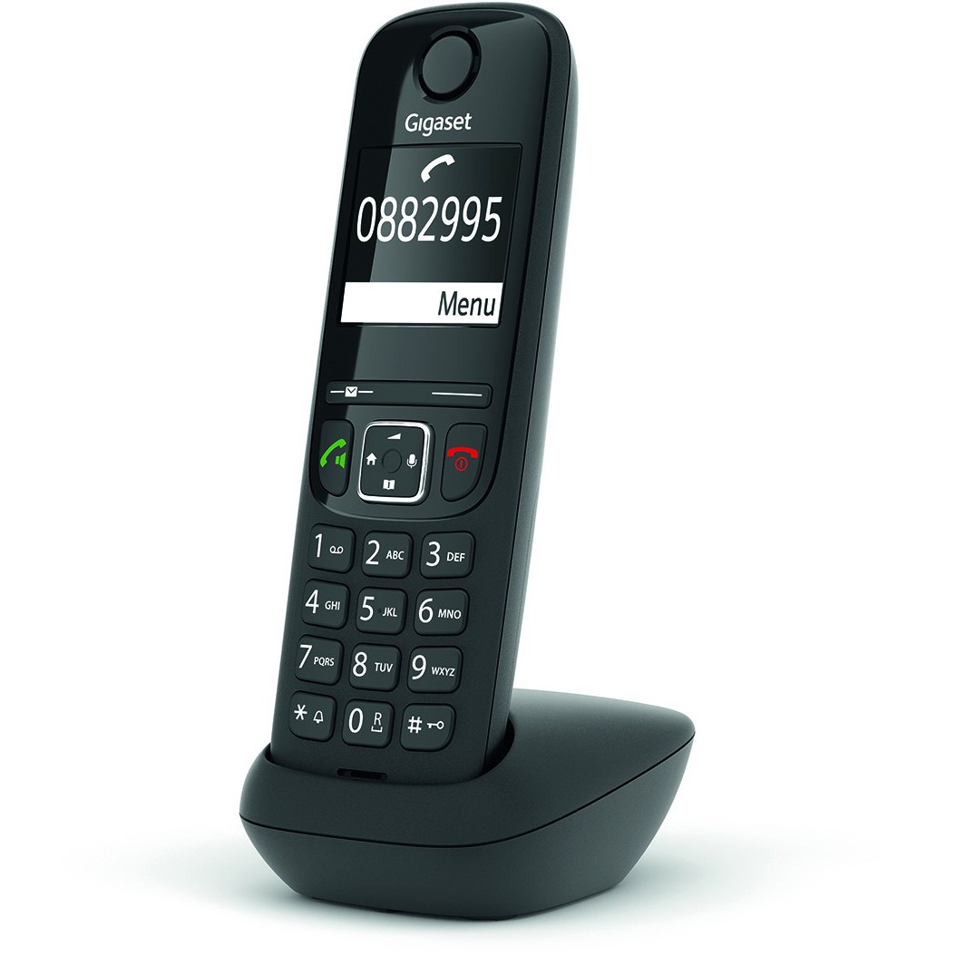 Telefon GIGASET AS690HX (Analog/DECT, Caller ID, Crni)-3