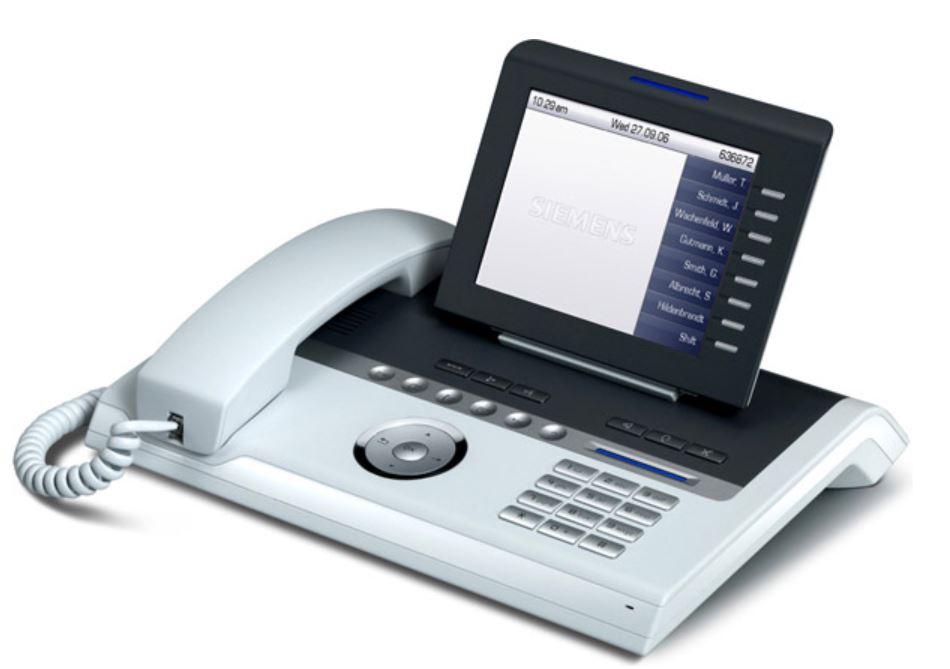 Stolni telefon UNIFY OpenStage 60 T (TDM, QVGA zaslon u boji, Bluetooth, USB) Ice Blue-0