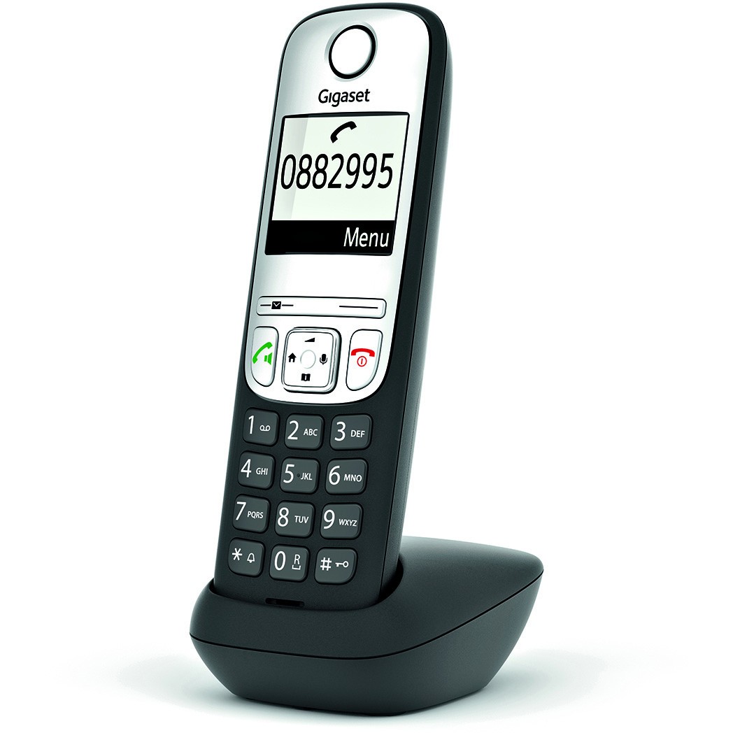 Telefon GIGASET A690HX (Analog/DECT, ID pozivatelja, Crna, Srebrna)-3