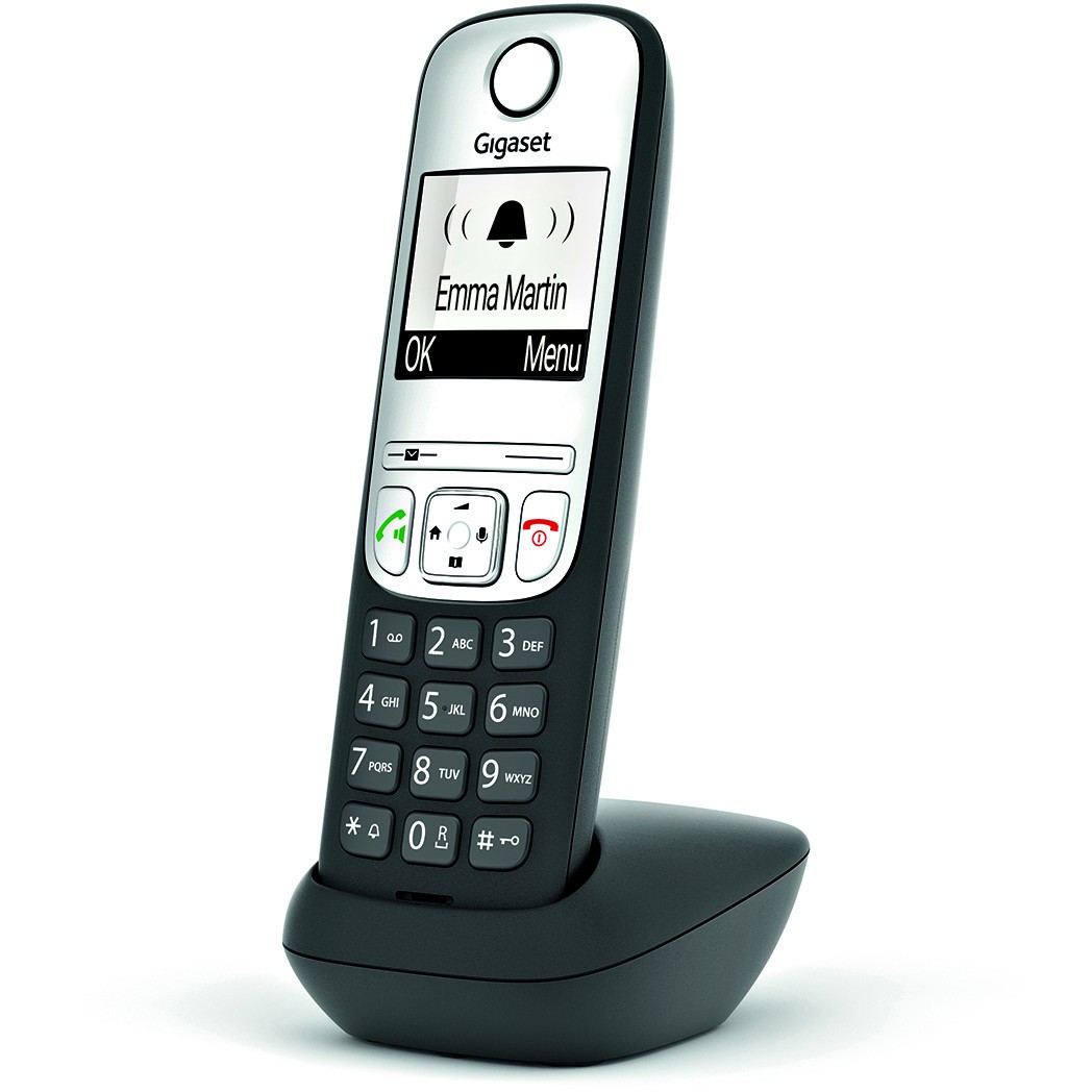 Telefon GIGASET A690HX (Analog/DECT, ID pozivatelja, Crna, Srebrna)-4
