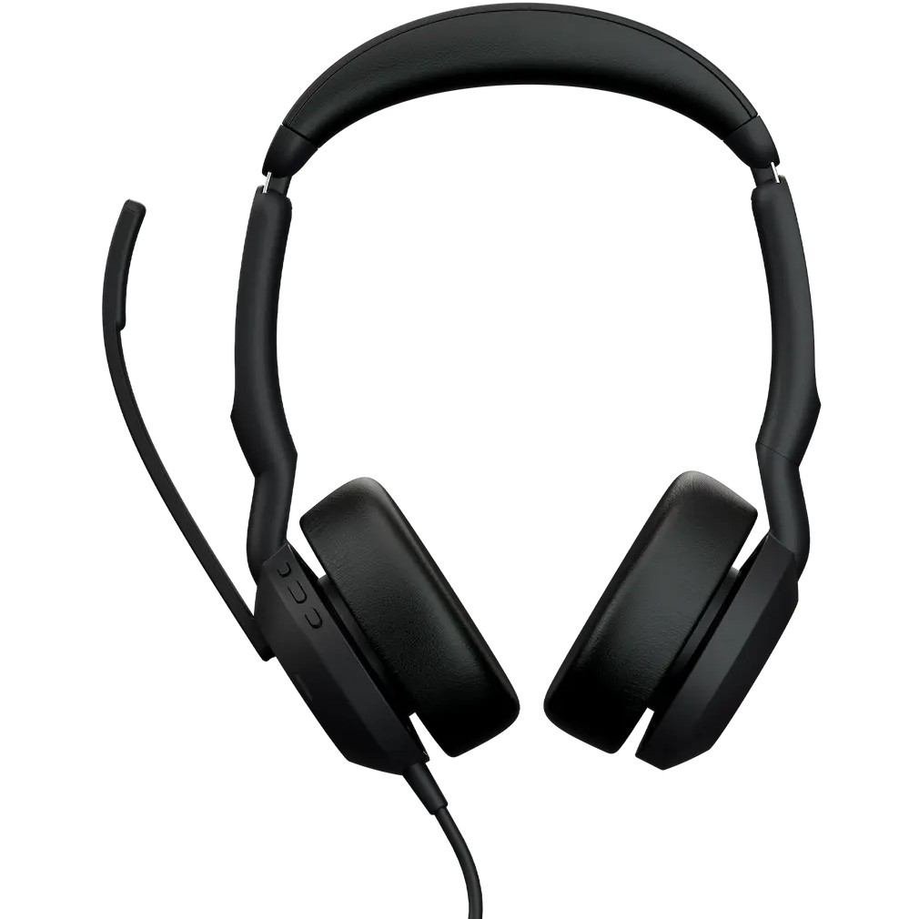 Slušalice JABRA Evolve2 50 (Wired, USB Type-C/USB Type-A, Bluetooth, Black)