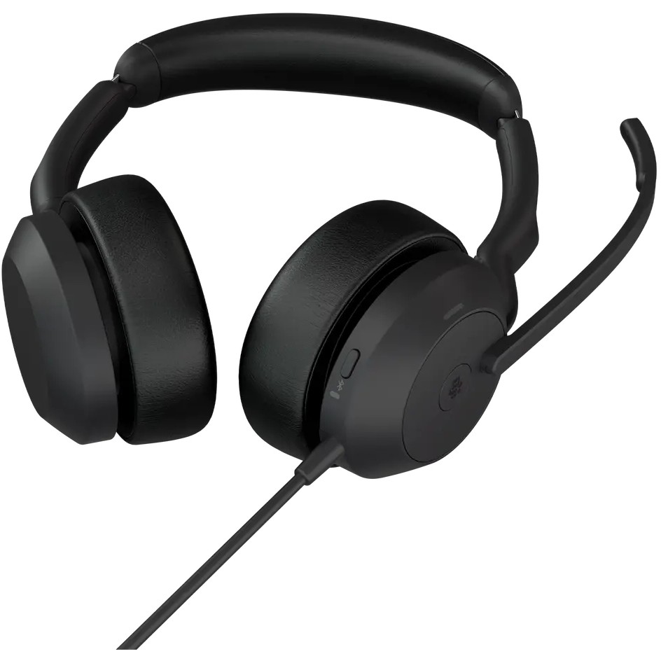 Slušalice JABRA Evolve2 50 (Wired, USB Type-C/USB Type-A, Bluetooth, Black)-1