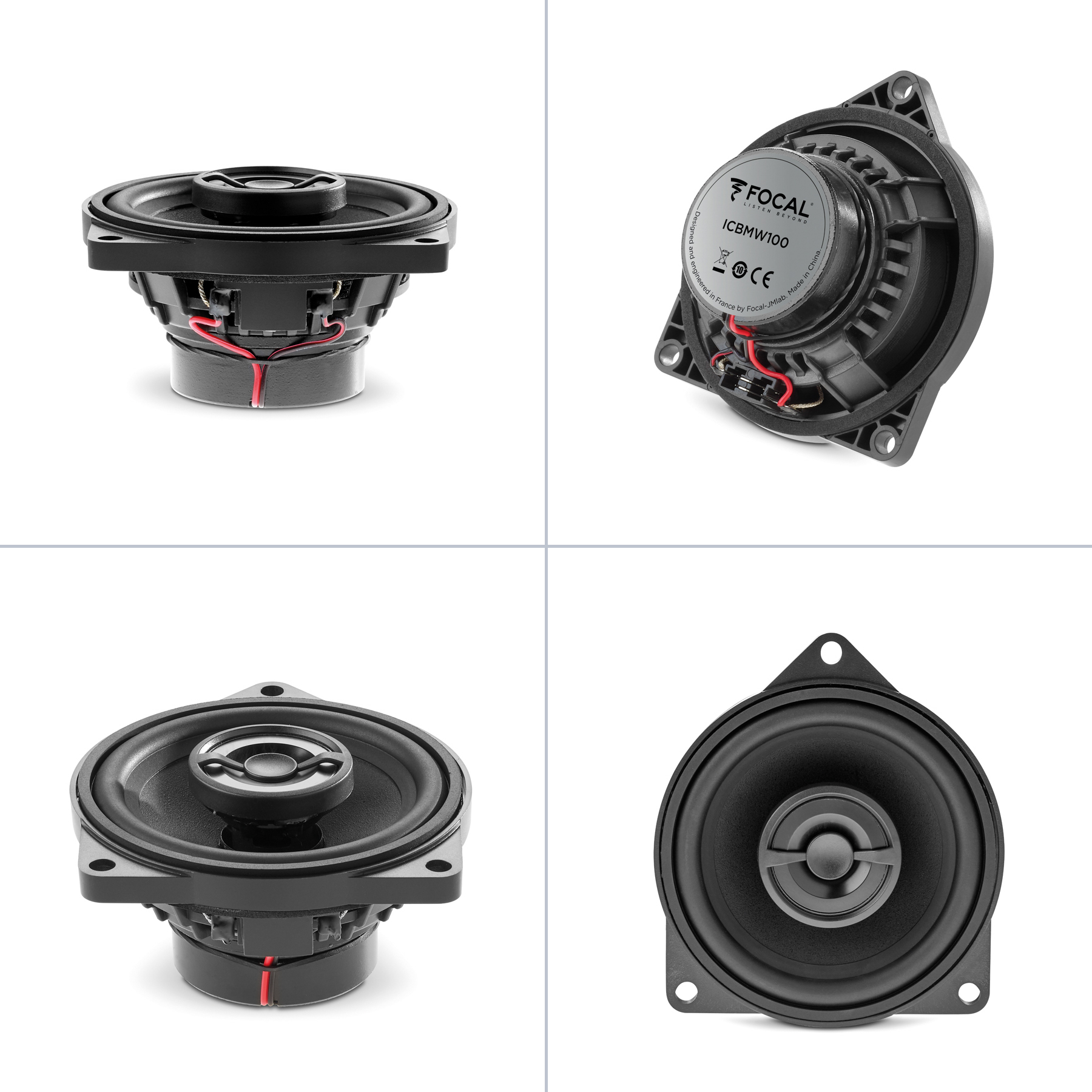 Zvučnici za auto FOCAL INSIDE za BMW, MINI, ROLLS-ROYCE (2-way coaxial kit, 80Hz - 23kHz, 80W, 4 Ohms)-1
